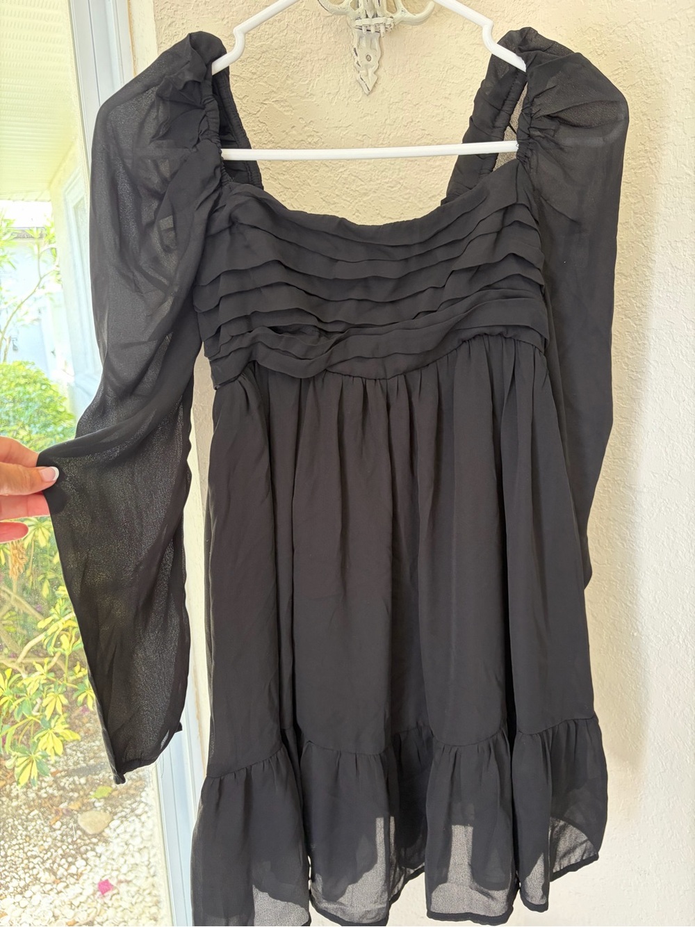 Abercrombie & Fitch black long sleeve dress Women’s XS